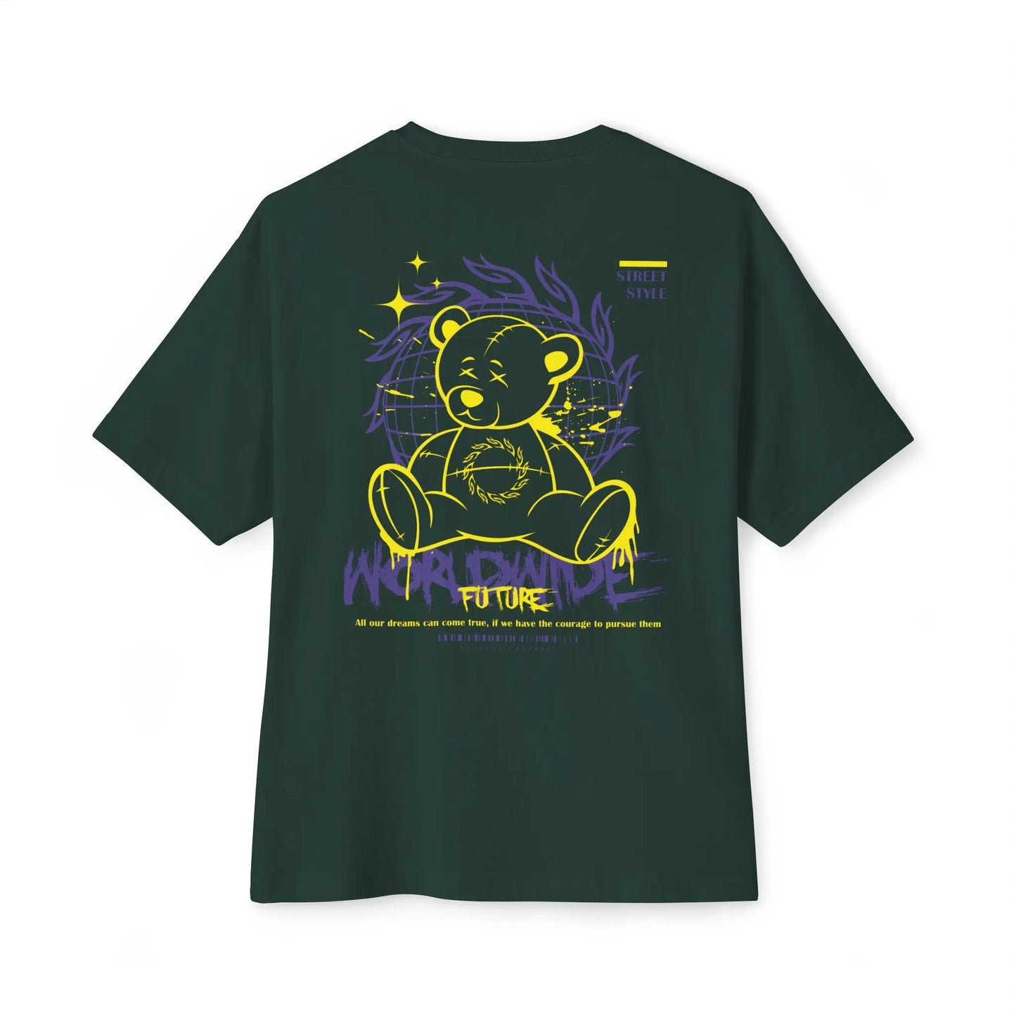 Soul Thunder Unisex Oversized Boxy Tee, Relaxed Fit Tee, Casual Graphic Tee, Oversized T-Shirt, Unique Gift for Him/Her