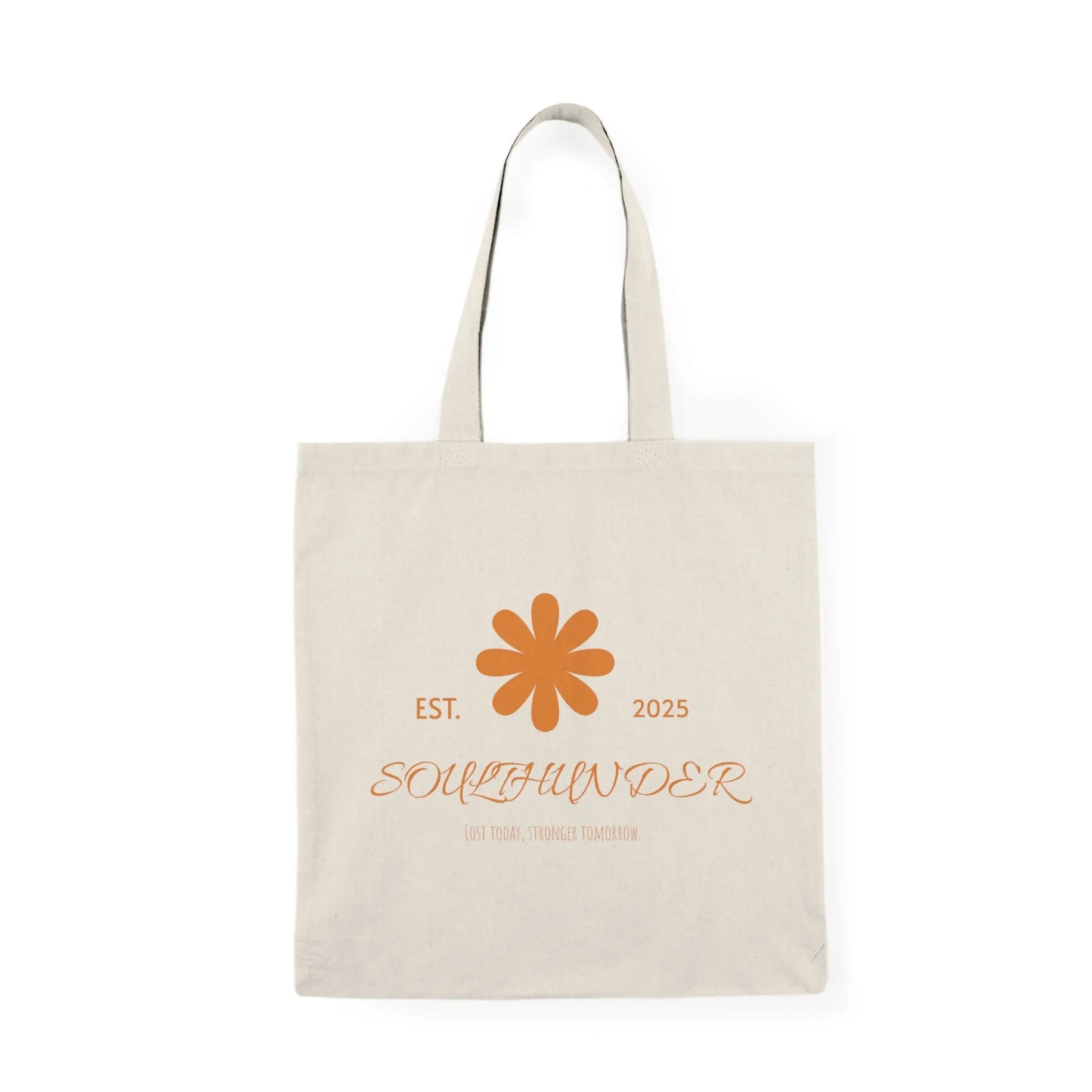 Organic Flower Tote Bag, Eco-Friendly Shopping Bag, Gift for Nature Lovers, Reusable Grocery Bag, Minimalist Style