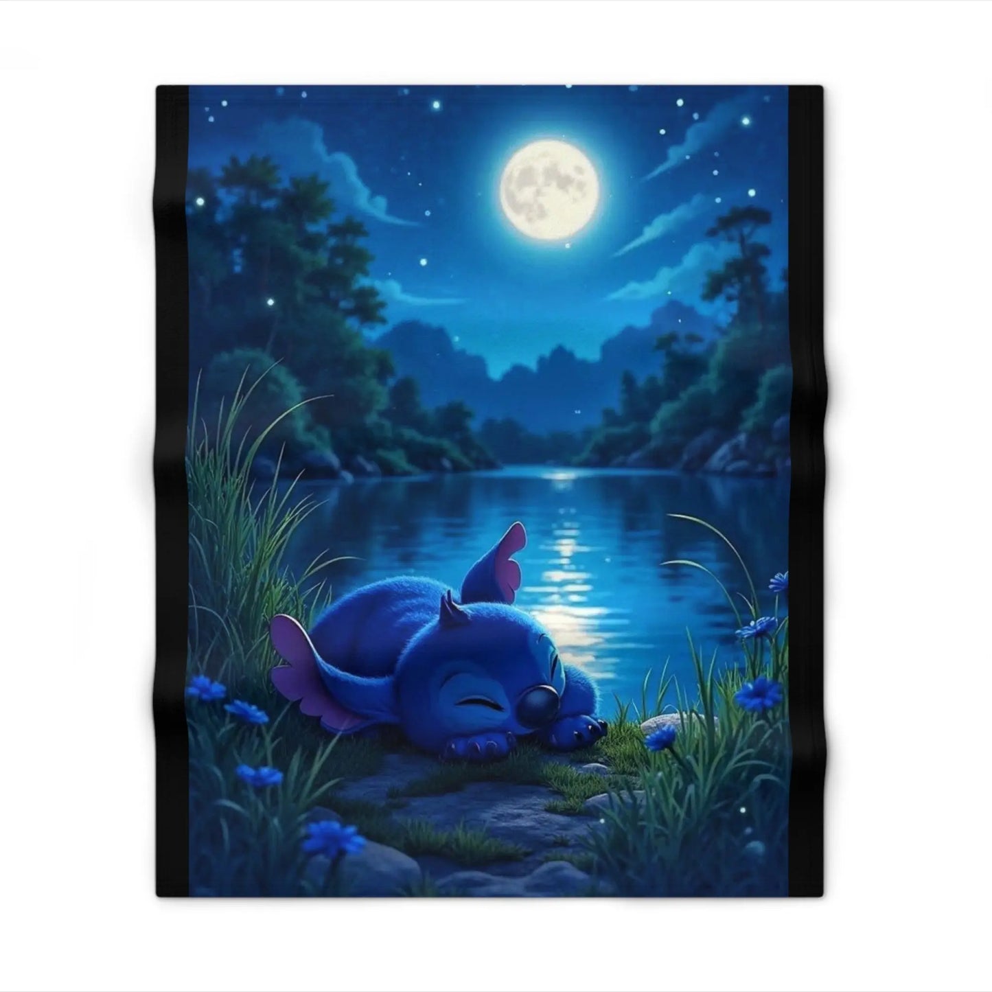 Cozy Cartoon Throw Blanket with Dreamy Night Sky Scene, Plush Blanket for Kids, Soft Blanket for Home Decor, Gift for Birthdays and [...]