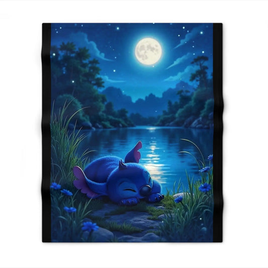 Cozy Cartoon Throw Blanket with Dreamy Night Sky Scene, Plush Blanket for Kids, Soft Blanket for Home Decor, Gift for Birthdays and [...]