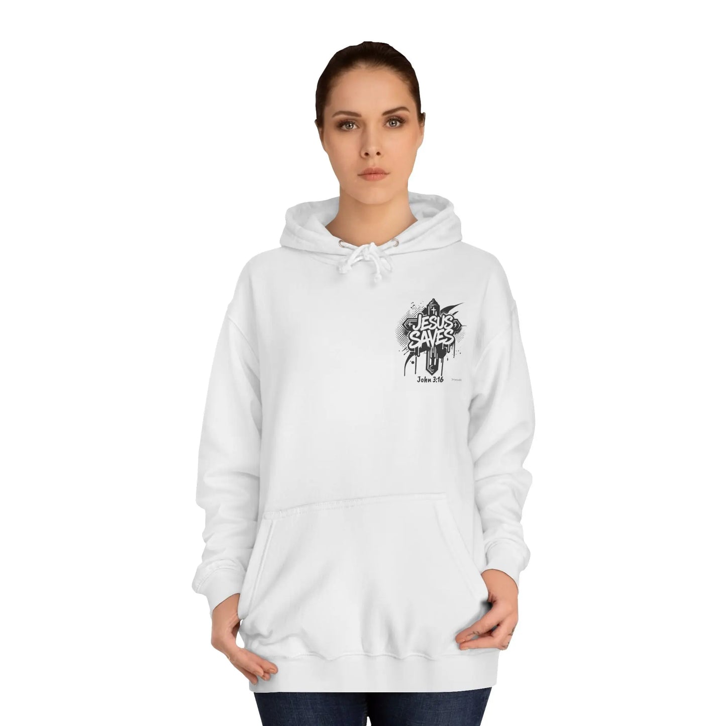 Inspirational College Hoodie, Christian Sweatshirt, Unisex Faith Apparel, Jesus Is King Hoodie, Religious Gift for Students