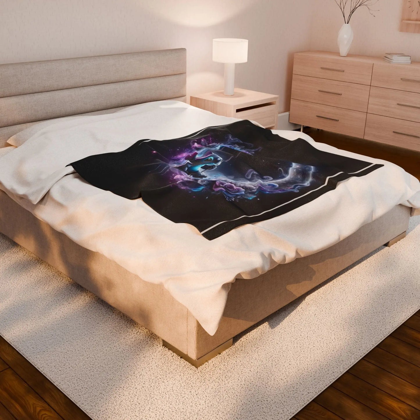 Cozy Cartoon Blanket - Perfect for Kids' Rooms, Sleepovers, Gifts, Movie Nights, and Playrooms