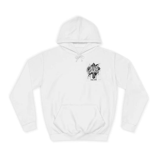 Inspirational College Hoodie, Christian Sweatshirt, Unisex Faith Apparel, Jesus Is King Hoodie, Religious Gift for Students