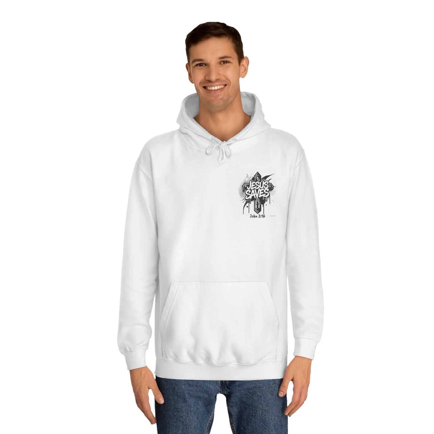 Inspirational College Hoodie, Christian Sweatshirt, Unisex Faith Apparel, Jesus Is King Hoodie, Religious Gift for Students