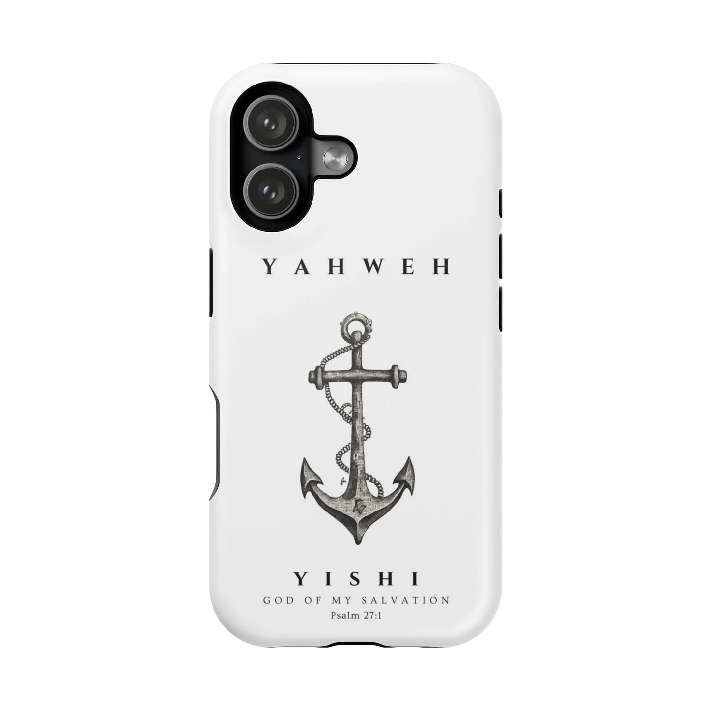 Durable Phone Cases with Anchor Design, Magnetic Phone Covers, Gift for Her/Him, Bible Verse Case, Stylish Custom Cases