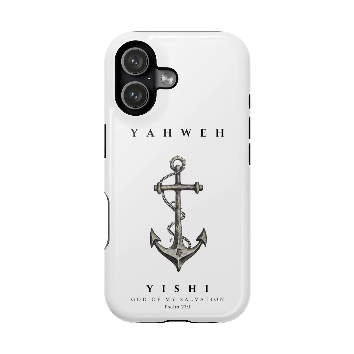 Durable Phone Cases with Anchor Design, Magnetic Phone Covers, Gift for Her/Him, Bible Verse Case, Stylish Custom Cases