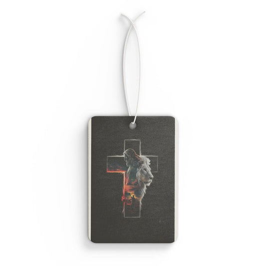 Stylish Car Air Freshener with Cross Design, Christian Gift, Auto Decor, Aromatherapy Accessory, Religious Car Essential